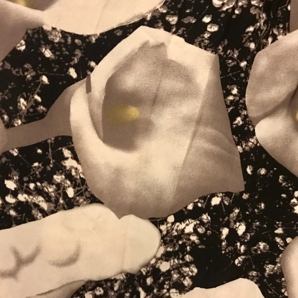 Grey Black White Silk Sleeveless Midi Dress - Picture 2 of 10